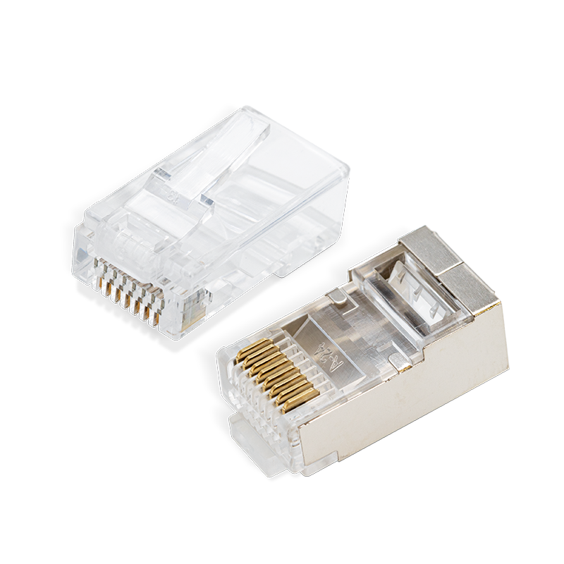 Conector Ethernet - Cat. 6 macho UTP/FTP RJ45