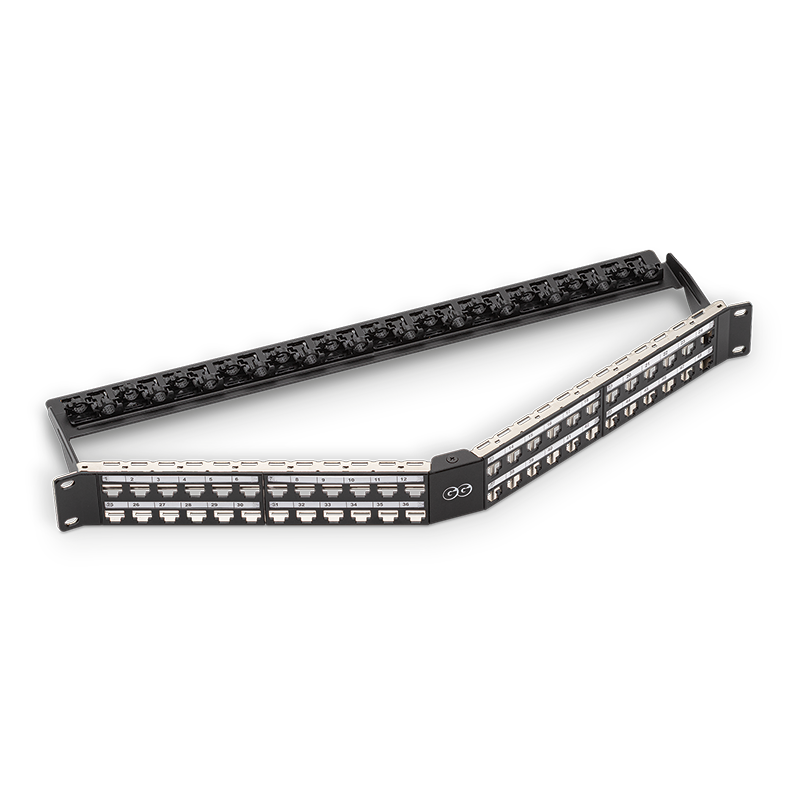 Panel vacío en ángulo UTP 24/48P