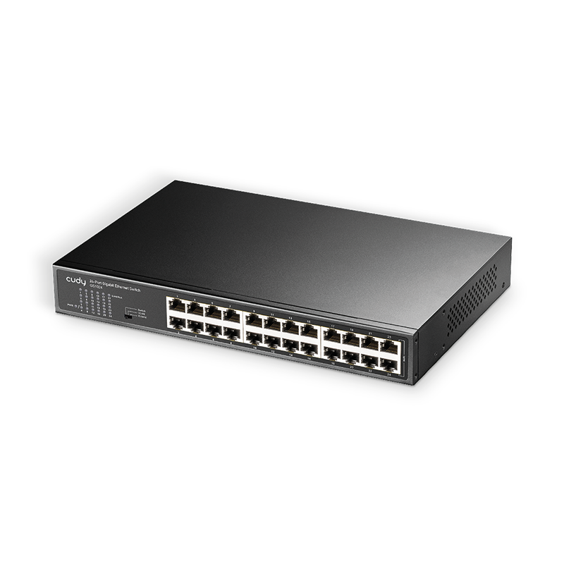 Switch Gigabit enracable 19" - Con autogestión