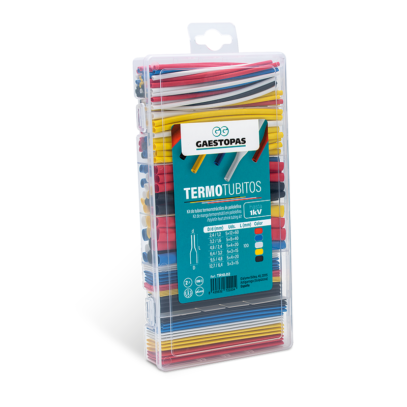 TermoTubitos, kit de tubo termorretráctil
