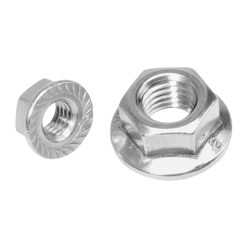 Tuercas de acero galvanizado